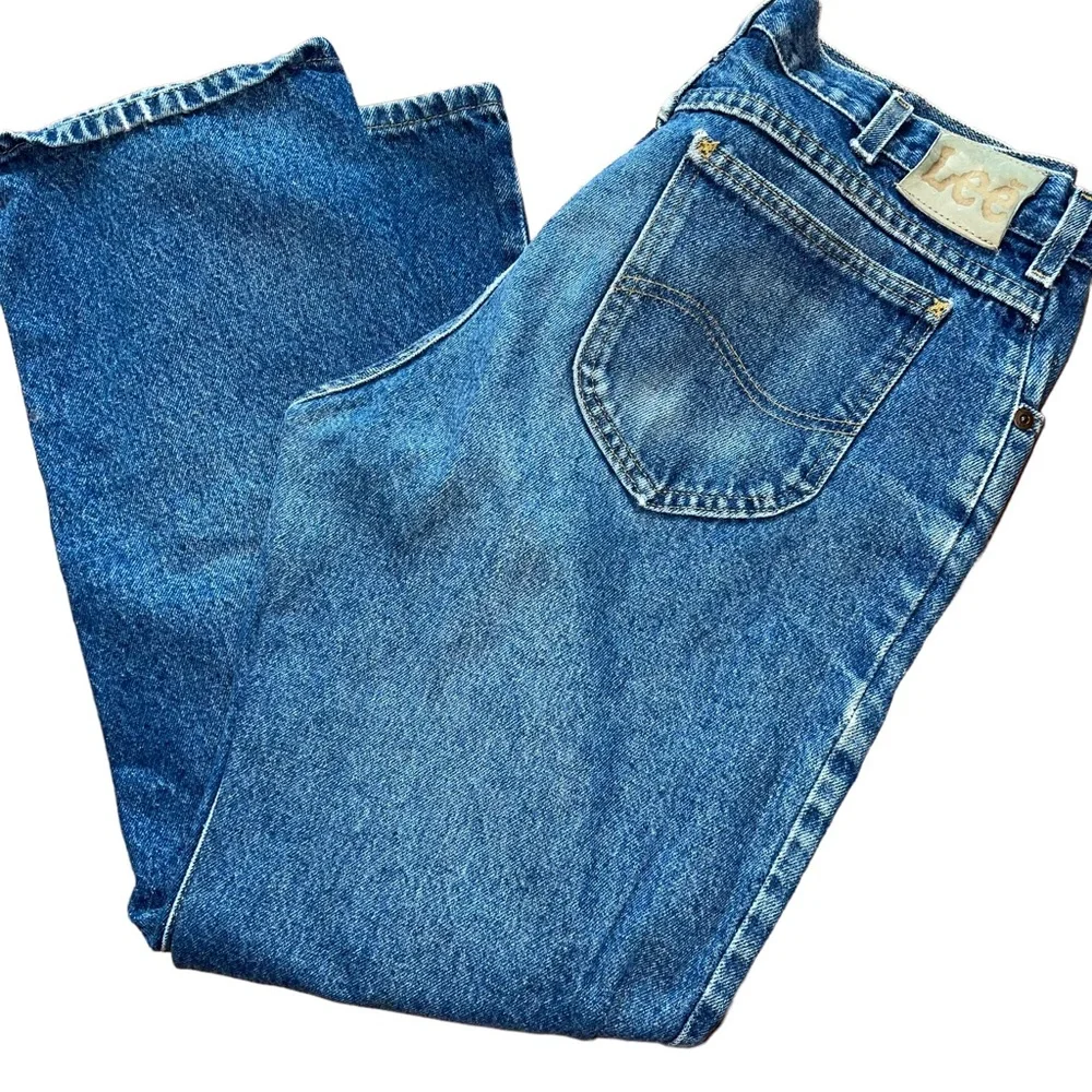 Vintage Lee Men’s Denim Jeans 36 x 30 80’s 90’s Retro Faded Distressed Lee Jeans - Picture 6 of 7